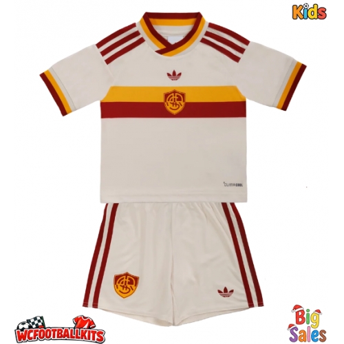 AS Roma Rodrigo Mora #86 Replica Away Stadium Kit for Kids 2026-27 Short Sleeve (+ pants)